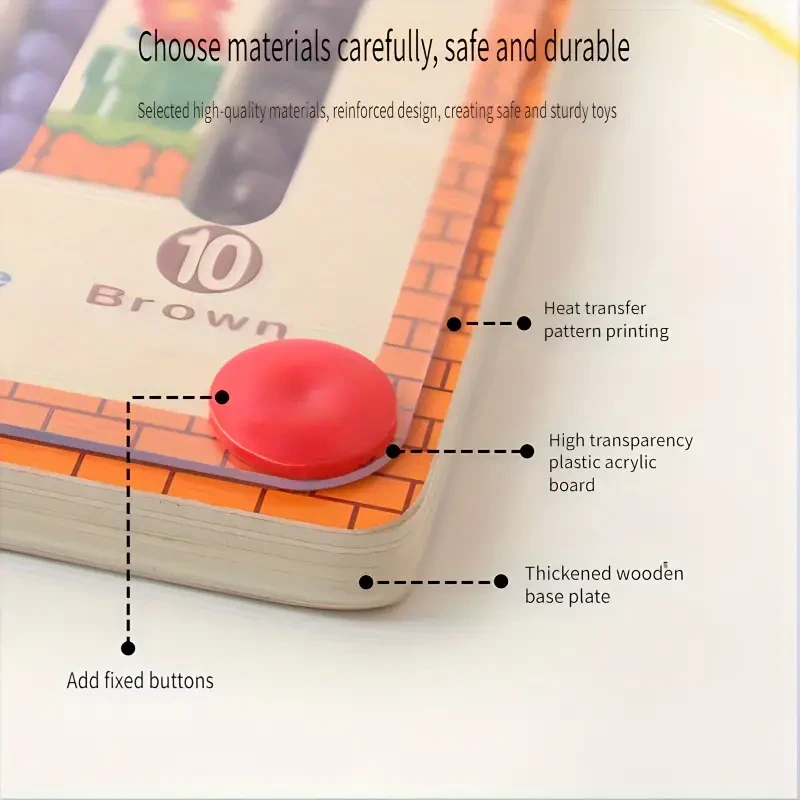 Magnetic Mushroom House Puzzle