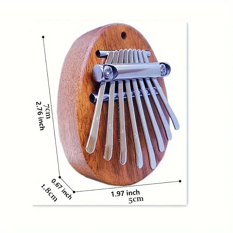 8-Tone Kalimba Finger Piano