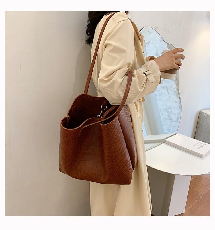 Western Style Tote Bag High-end Shoulder Bag
