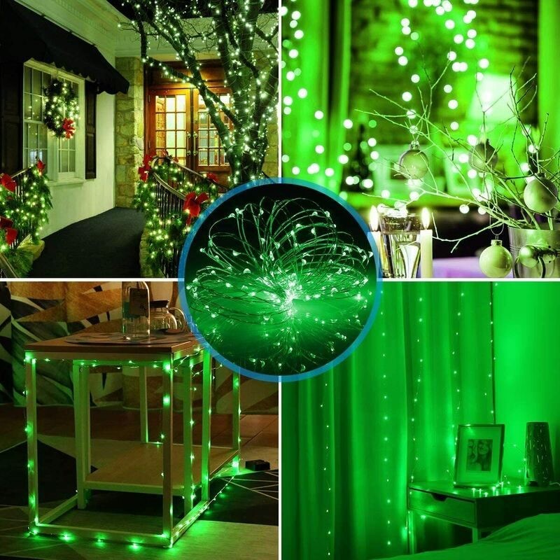 200LED Solar String Lights Christmas Outdoor Garden Lights