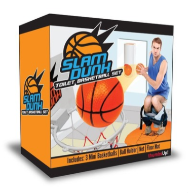 Toilet basketball court, boring toilet toy, toilet basketball
