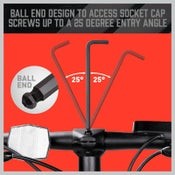 HORUSDY Hex Torx Key Long End Star Allen Wrench Ball Keys Metric SAE