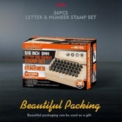 Number and Letter Metal Stamping Punch Kit