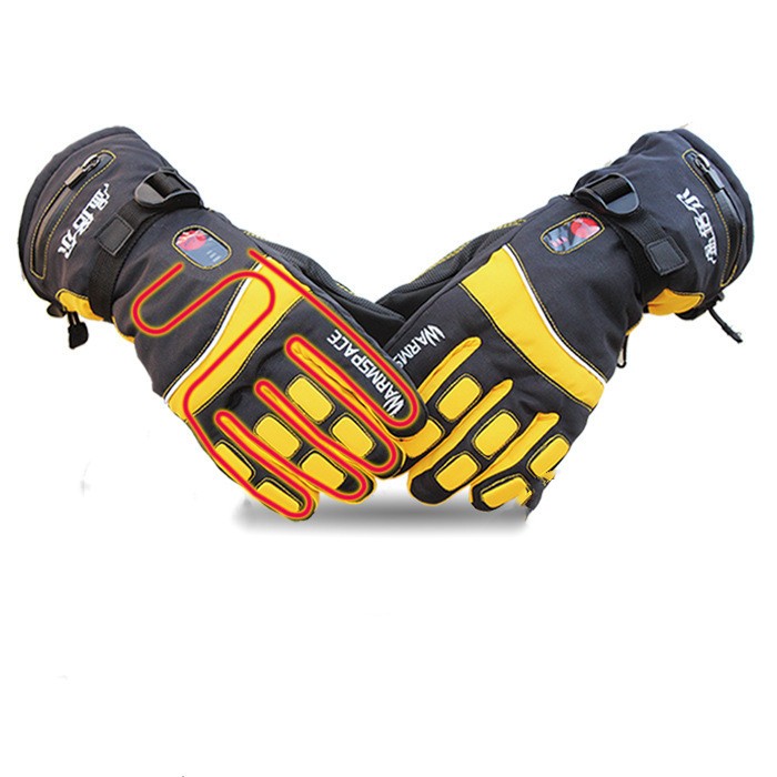 Wimber Temperature Control Electric Heating Gloves Double-Sided Heating Charging Heating to Keep Warm Cycling Hand Warmer Men and Women Winter 800A