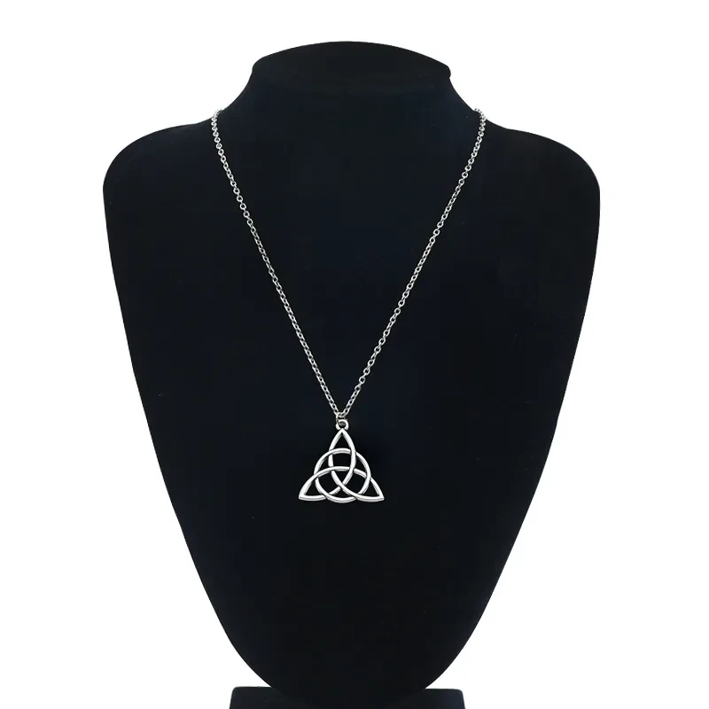 Men's Geometric Triangle Alloy Pendant