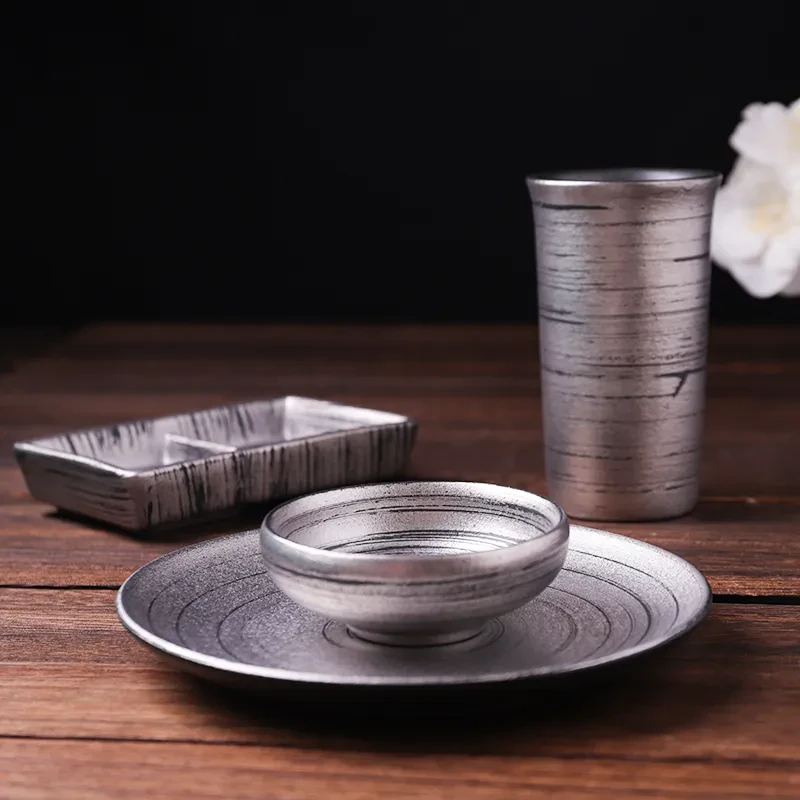 Creative Ceramic Round Bone Dish