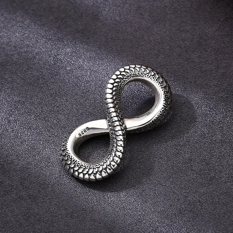 Sterling Silver Pendant Infinite Symbol