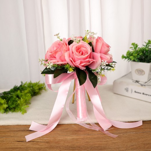 Silk Flower Simulation Rose Bouquet