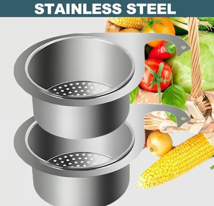Stainless Steel Swan Sink Strainer Basket