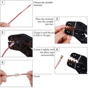 Cable Crimping Plier Wire Terminal Crimper