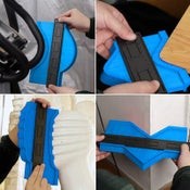 10" Contour Gauge Duplicator with Lock Carpentry Tool Precise Measure