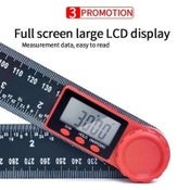 2 in 1 Electronic Digital Angle Finder Ruler
