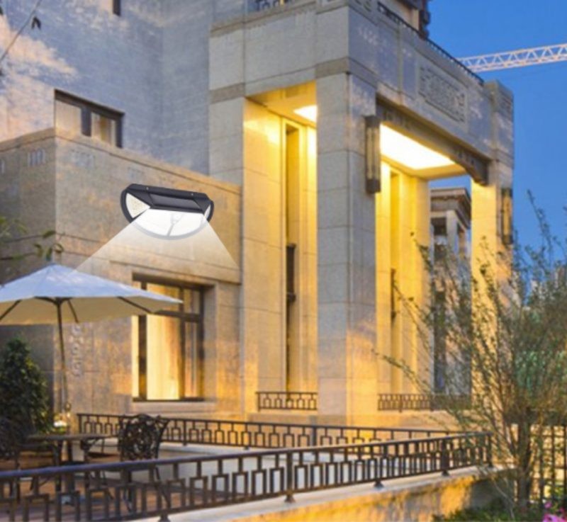 Solar Wall Lights 102 LED Sensor Wall Lamp