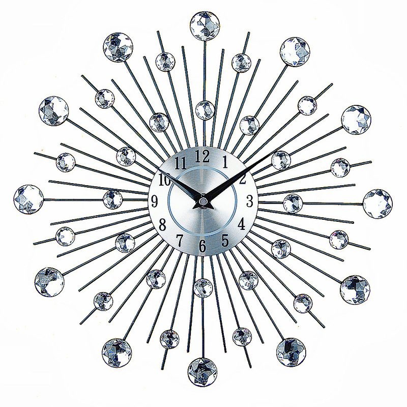 Wall Clock Metal Art
