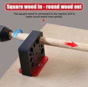 Dowel Maker Round Rod Wood Turning Cutter Auxiliary Tool