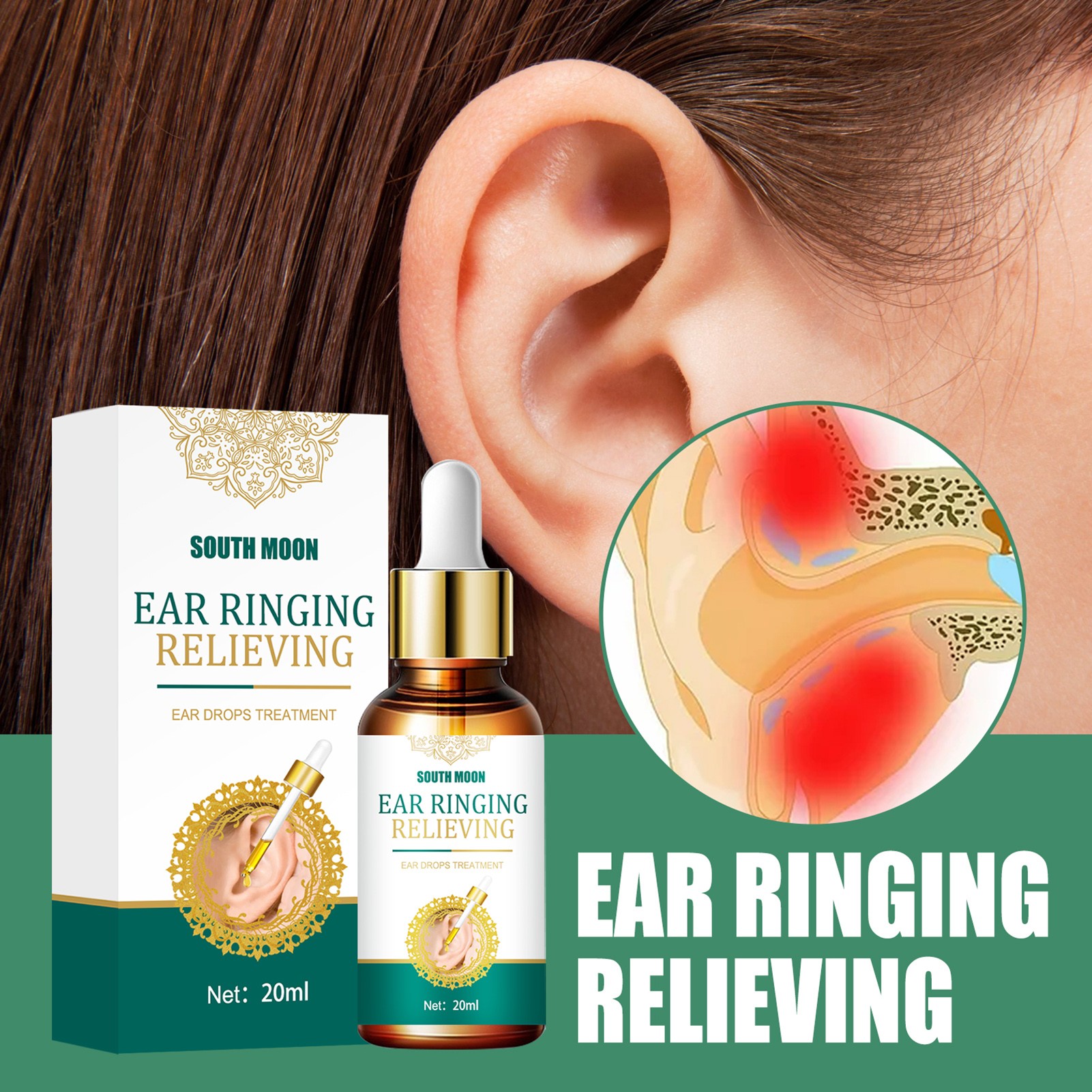 20ml Ear Ringing Relief Ear Drops