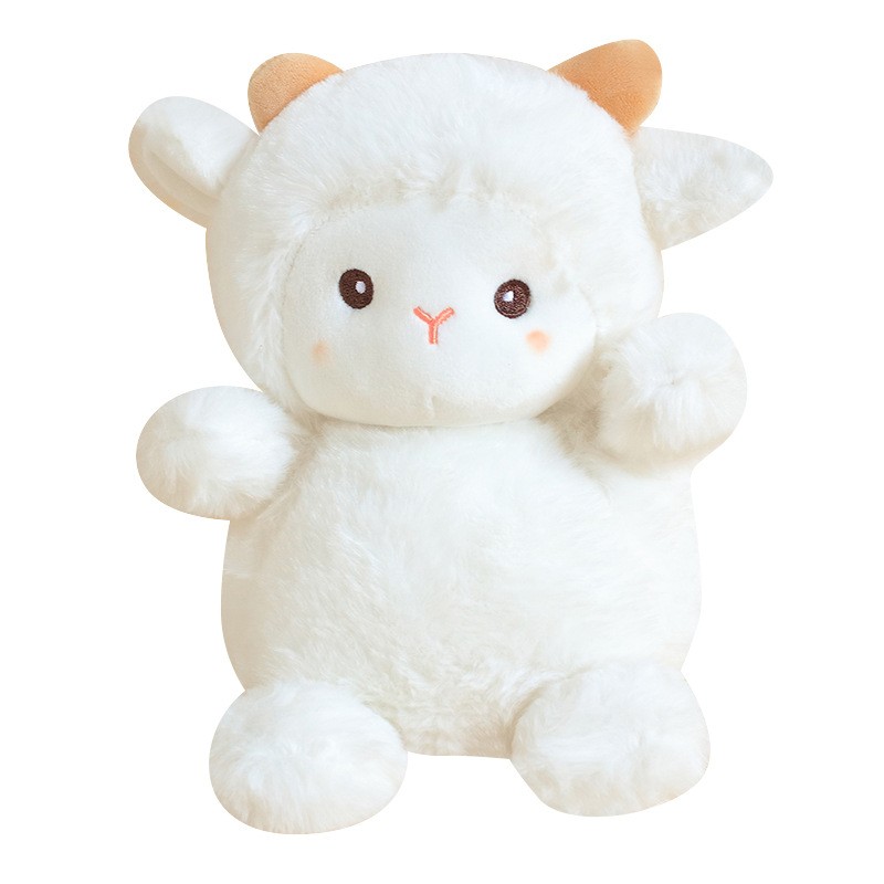 23CM Cute Sheep Plush Dolls - Kawaii Rabbit Alpaca Toys