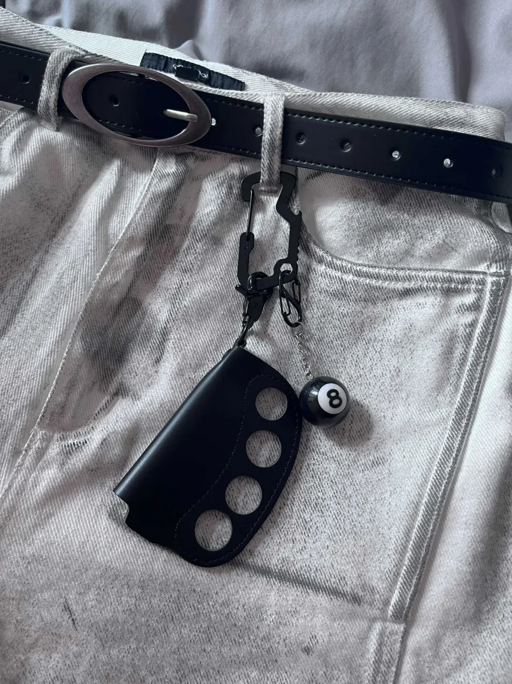 Keychain Pendant Lighter Protective Cover Waist Accessories