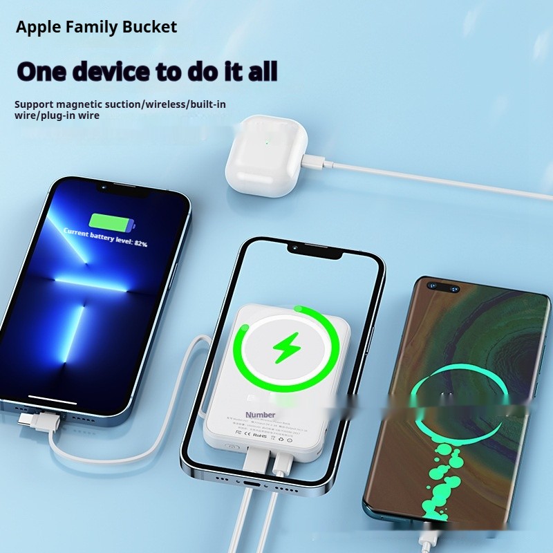 Magsafe Magnetic Wireless With Cable 66W Super Fast Charge Power Bank