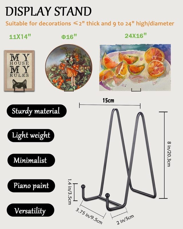 Display Stand Plate Book Picture Photo iPad Easel