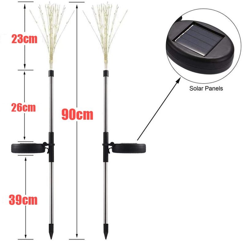 Garden Solar Light Outdoor Firework Lights