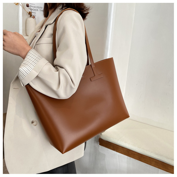 Versatile One Shoulder Commuting Bag Three Piece Tote Bag