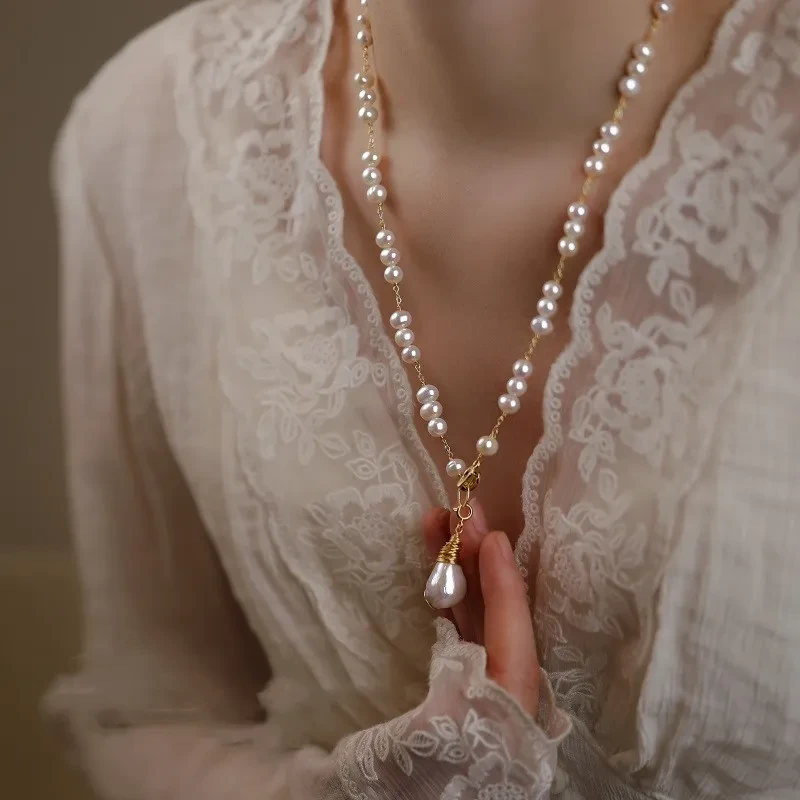 Freshwater Shaped Baroque Pearl Pendant