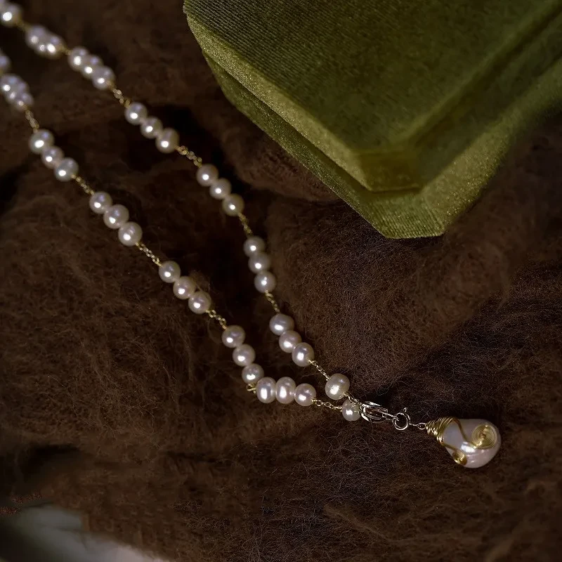 Freshwater Shaped Baroque Pearl Pendant