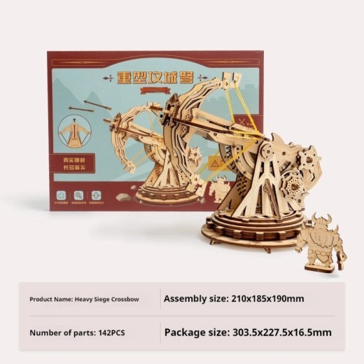 Wooden Assembled Model Handmade Material Package Educational Toys