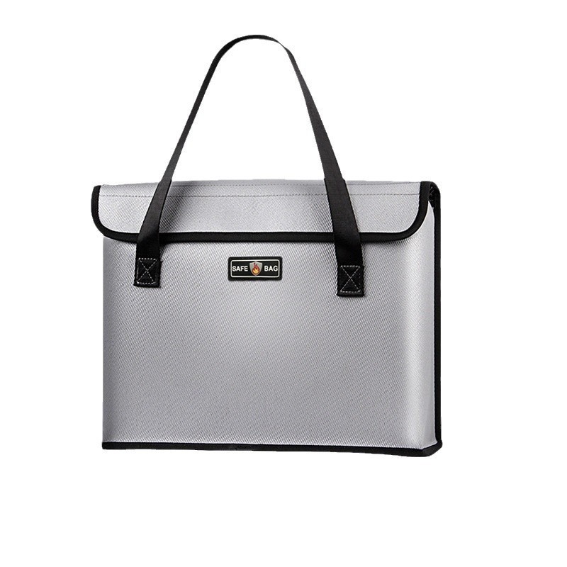 Liquid Silicone Portable Three-dimensional Double-sided Waterproof Explosion-proof Fireproof Handbag