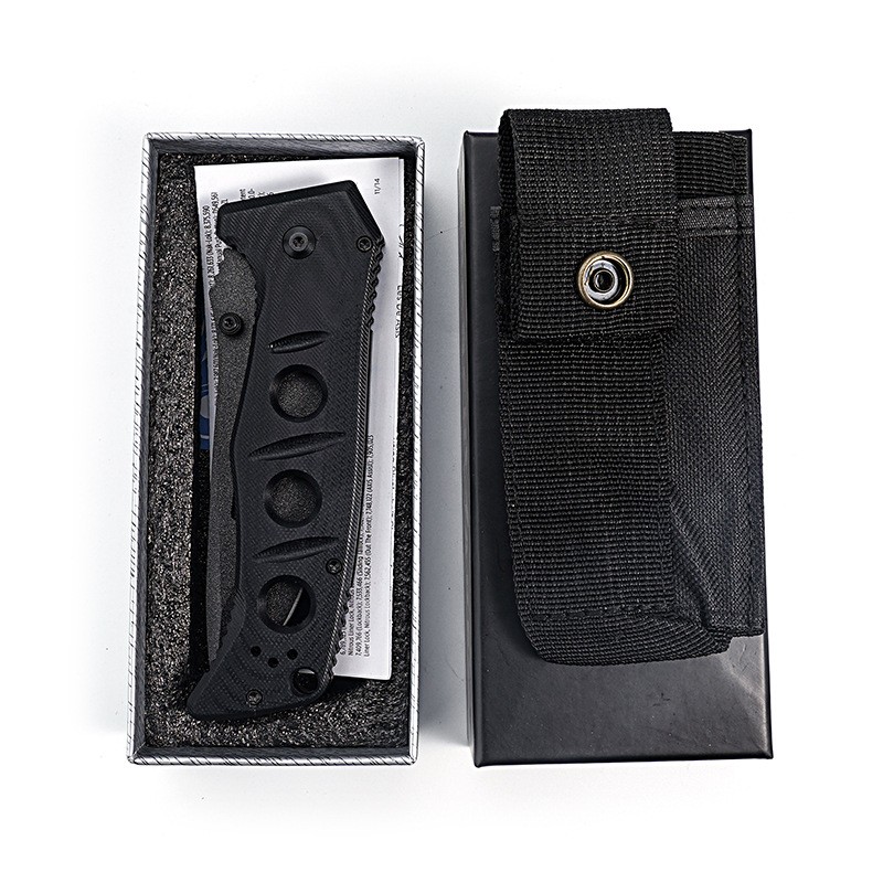 D2 Blade G10 Handle Outdoor A Folding Knife Portable Convenient With Back Splint Knives