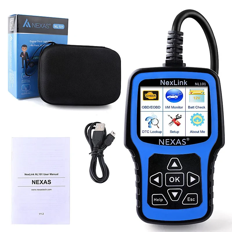 NexLink:tm: Car Diagnostic Scanner