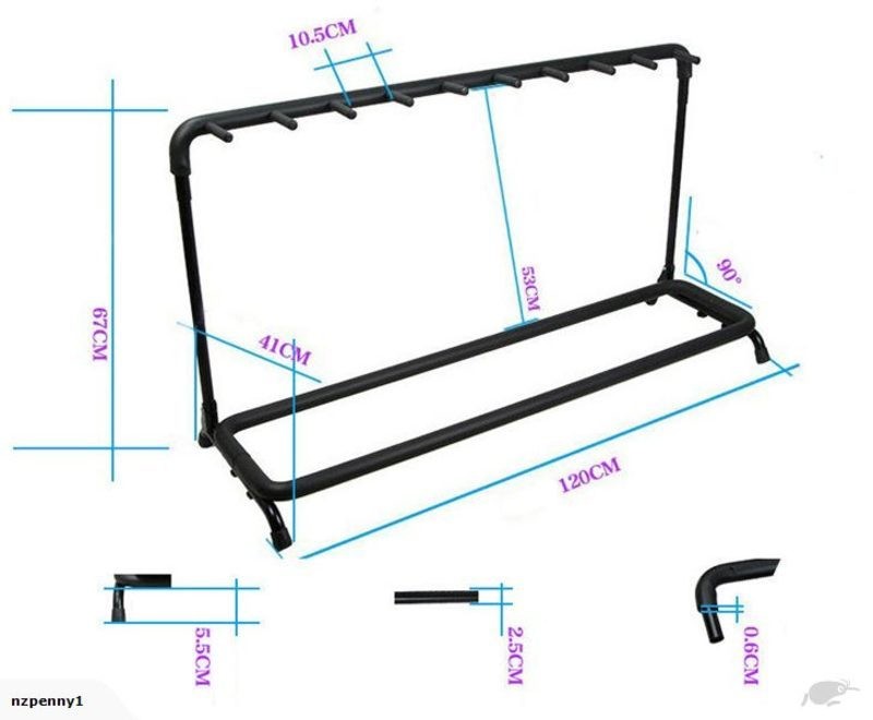 Guitar Stand Guitar Rack 9 Heads