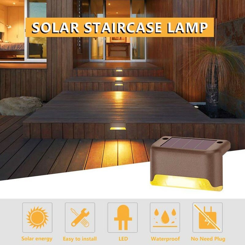 Garden Solar Light Outdoor Deck Lights