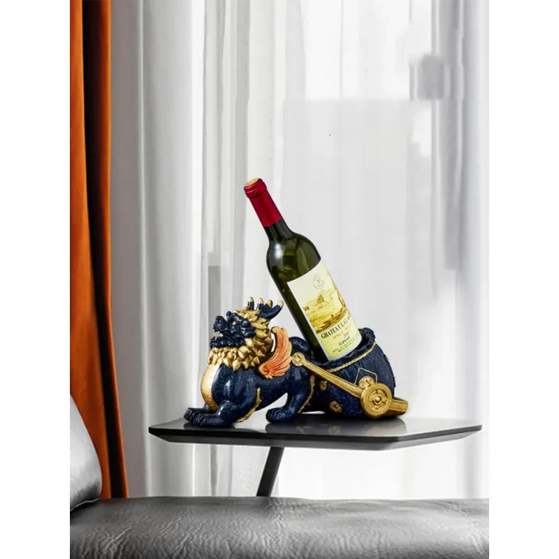 Red Wine Rack Decoration Modern Light Luxury Home Living Room Dining Table