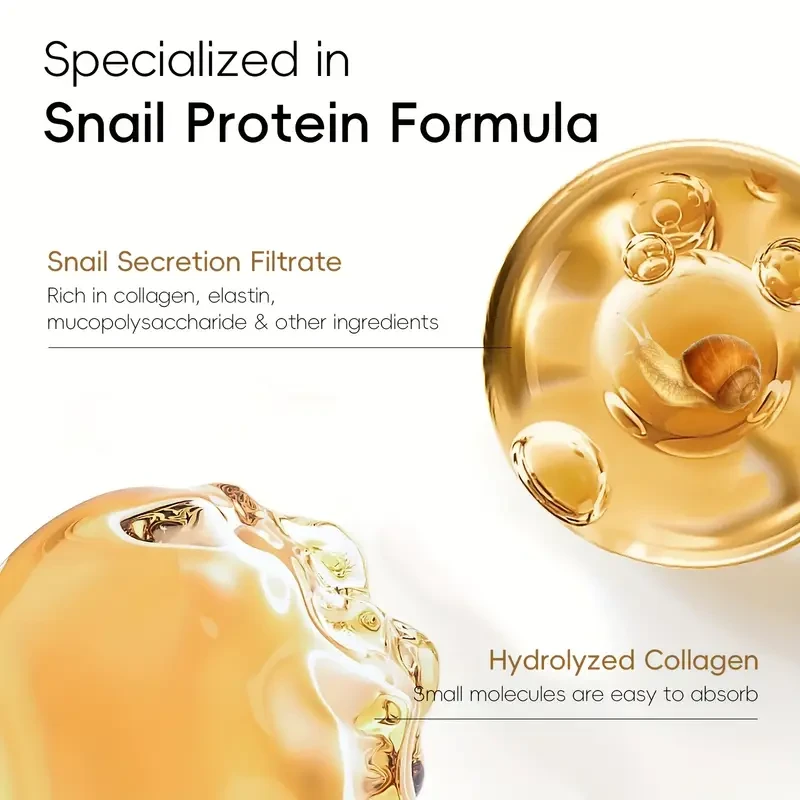 20pcs LAIGKU KOREA SNAIL COLLAGEN ESSENCE MASK - Deep Moisturizing & Nourishing