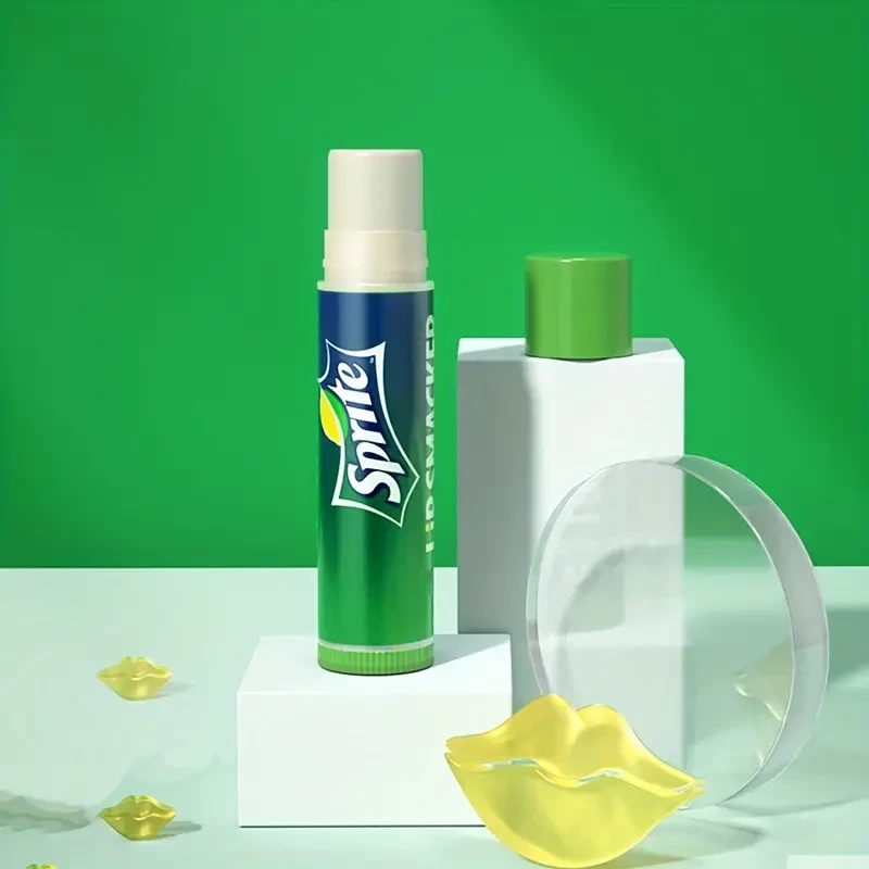 LiP SMACKER Coca-Cola Collaboration 3pcs Lip Balm Set with Moisturizing Cola Flavor + Sprite Flavor + Cherry Flavor