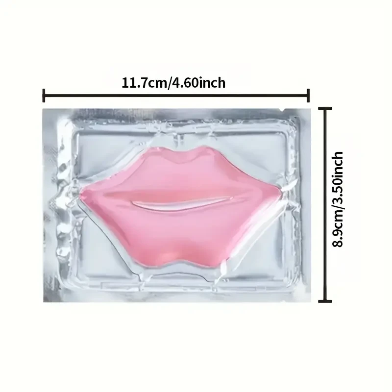 20pcs Collagen Crystal Lip Mask Moisturizes Dry Lips