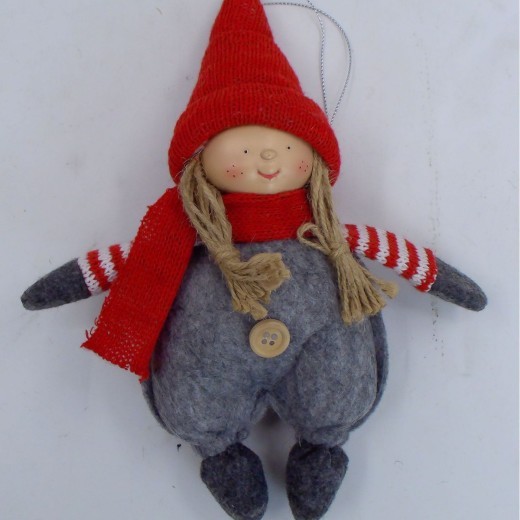 Cute Christmas Easter Fabric Plush Doll