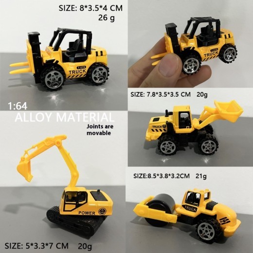 Children's Tire Track Parking Lot Education Baby Alloy Car Toy Gift