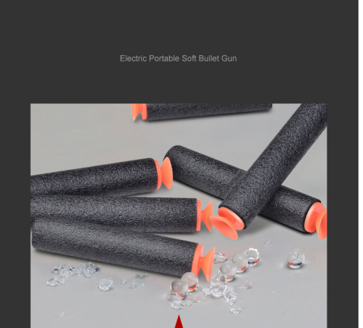 EVA Soft Rubber Bomb Simulation Boy Shooting Toy