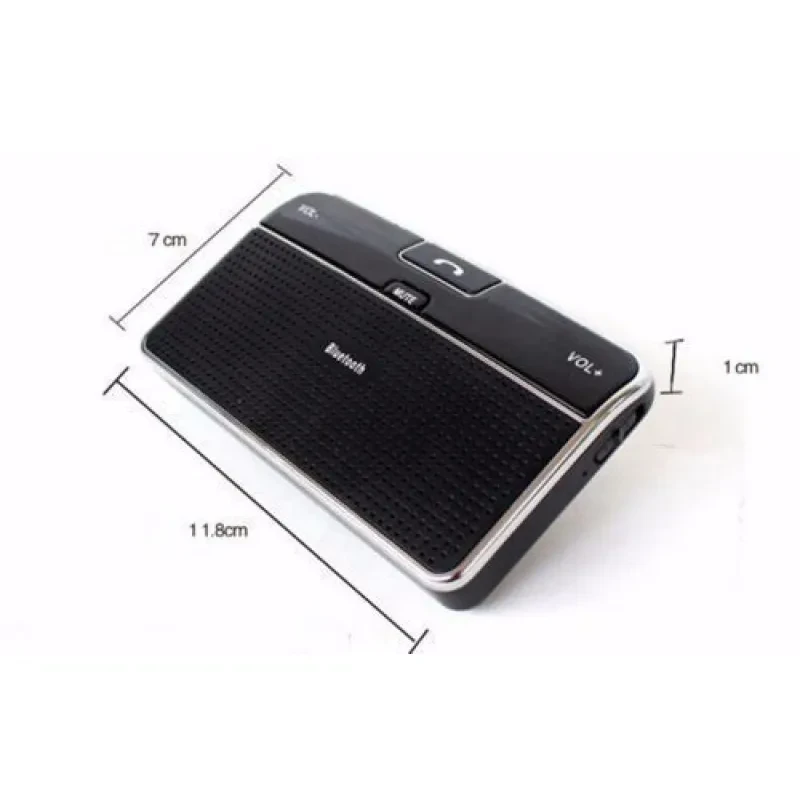 Wireless Bluetooth Car Kit Set Handsfree Speakerphone V4.0 Multipoint Sun Visor Speaker for Phone Smartphones Car Charger