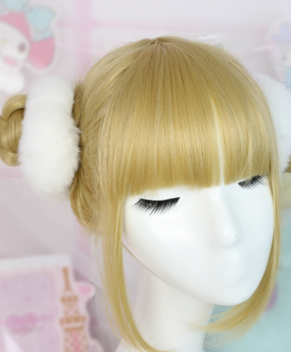 Cute Soft Girl With Japanese Hair Accessories And Headband Selling Cute