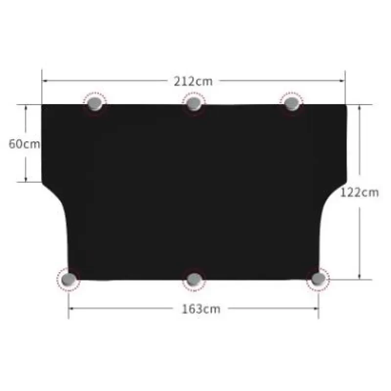 Car Magnetic Snow Gear 5 Magnetic Car Magnet Sunshade Snow Gear Multi-function Snow Block