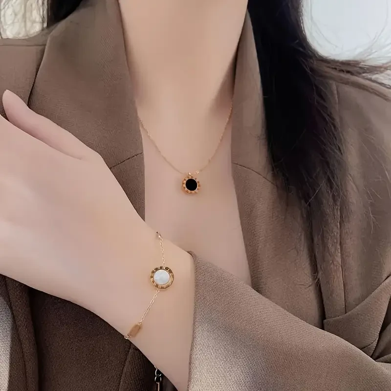 1 Set SENLANSP Women'S Minimalist Jewelry Set