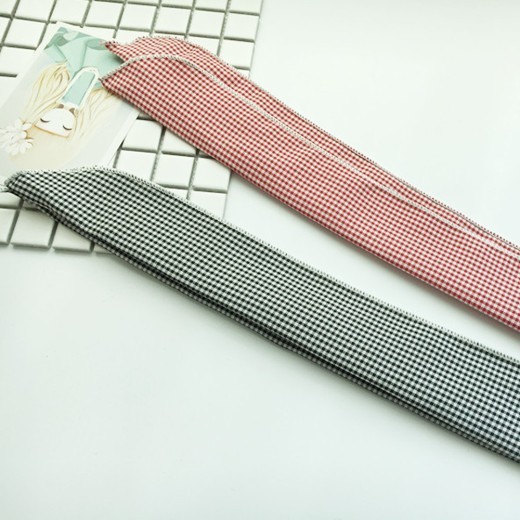 Variety Cute Wire Rabbit Ears Washing Face Hair Band Plaid Fabric Hair Fixer Wide-edged Headband Hair Accessories