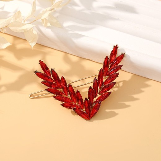 Korea Wheat Spike Frog Clip Back Of The Head A Word Hair Card