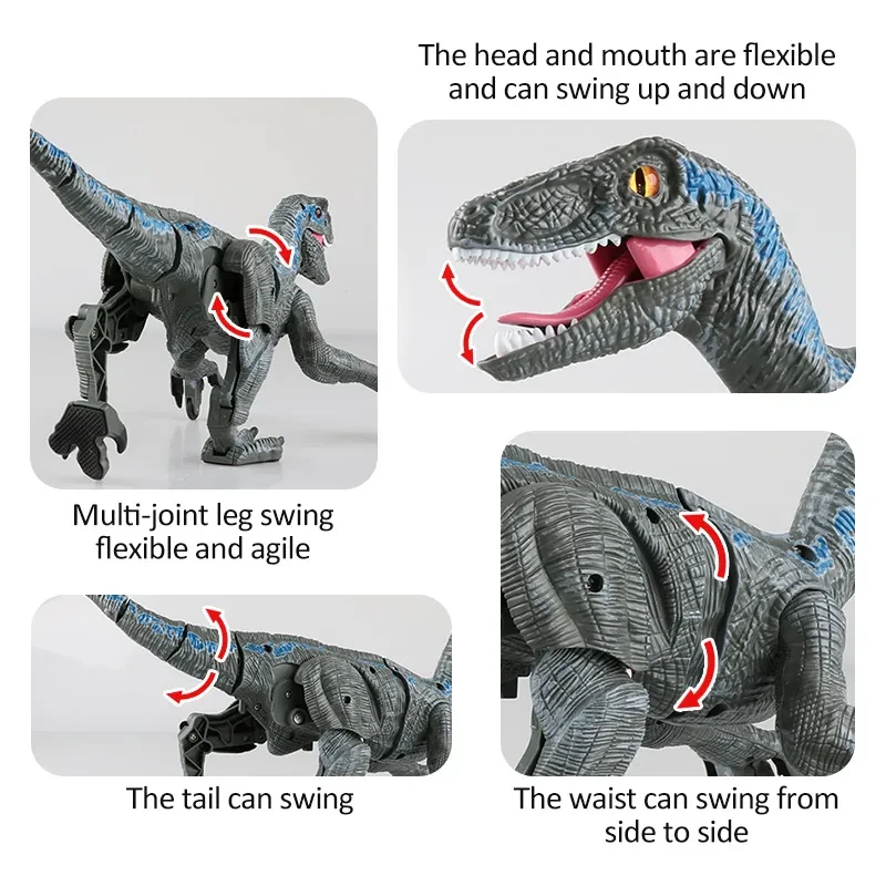 The Walking Robot Velociraptor Toy Boy