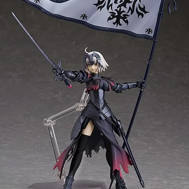 JXMYBA Anime-Style Action Figure with Interchangeable Faces and Accessories