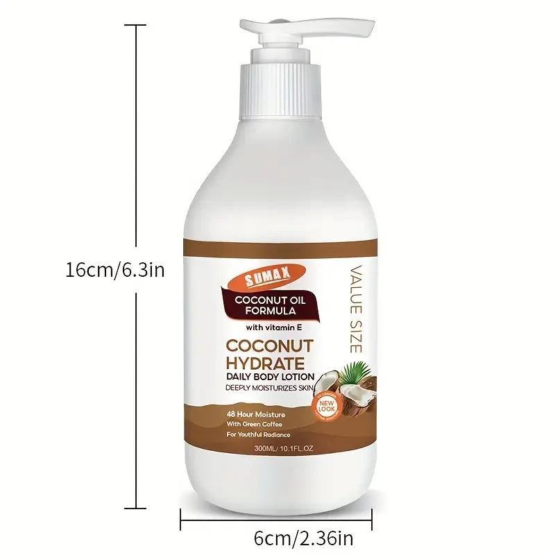 300ML Coconut Oil Body Cream